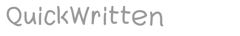 QuickWritten