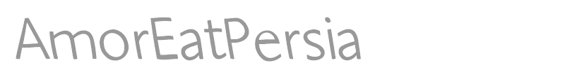 AmorEatPersia
