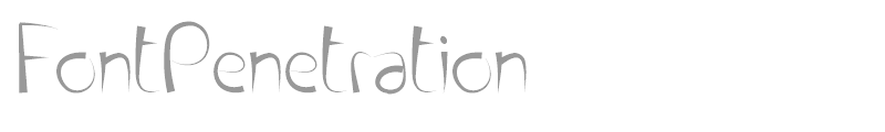 FontPenetration