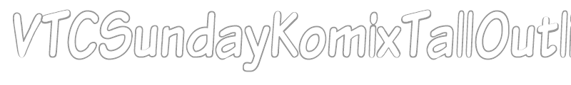 VTCSundayKomixTallOutline