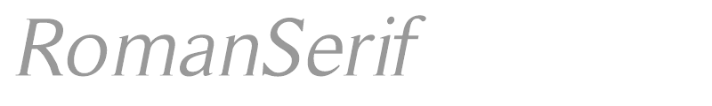 RomanSerif