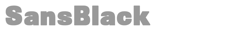 SansBlack