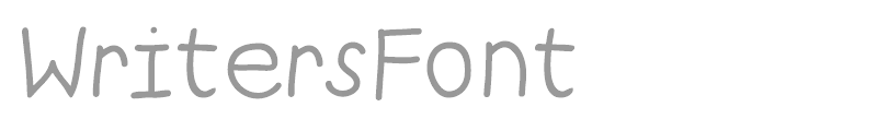 WritersFont