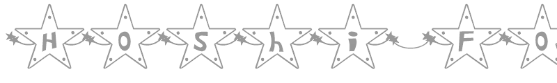 Hoshi Font