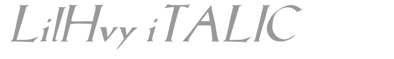 Lilith-Italic