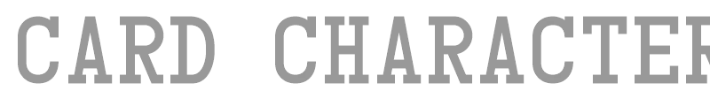Card Characters