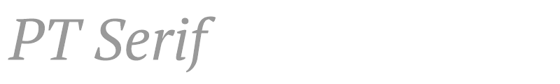 PT Serif
