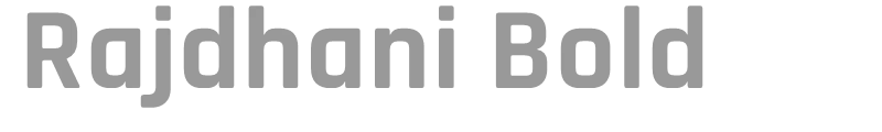 Rajdhani Semibold