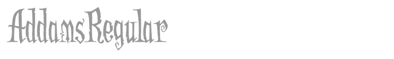 AddamsRegular