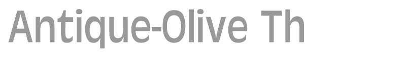 Antique-Olive Th