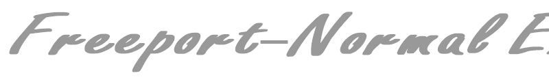 Freeport-Normal Ex Bold