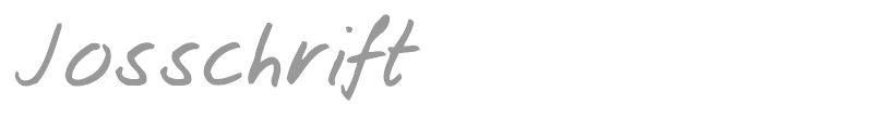 Josschrift