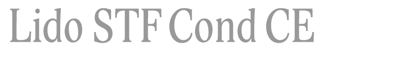 Lido STF Cond CE