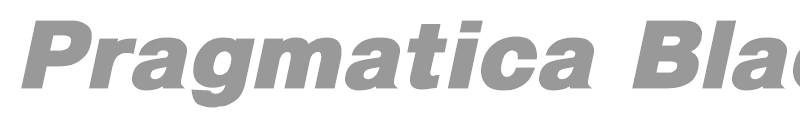 Pragmatica Black