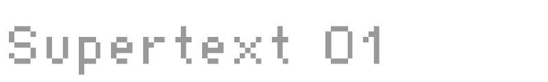 Supertext 01