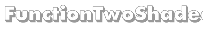 FunctionTwoShadedExtrabold