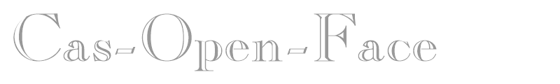 Cas-Open-Face