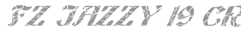 FZ JAZZY 19 CRACKED ITALIC
