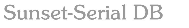 Sunset-Serial DB