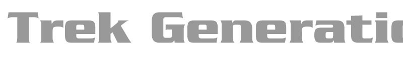 Trek Generation 1