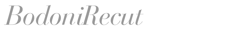 BodoniRecut