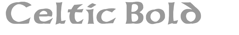 Celtic Bold