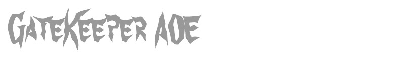 GateKeeper AOE