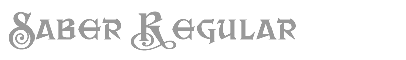 Saber Regular