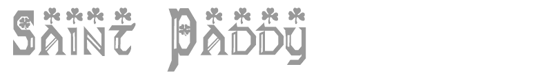 Saint Paddy