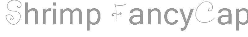 Shrimp FancyCaps