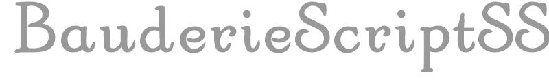 BauderieScriptSSK