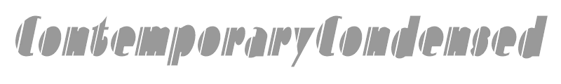 ContemporaryCondensed