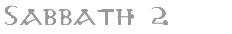 Sabbath 2