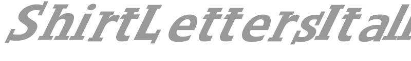 ShirtLettersItalicsMax