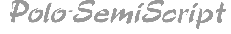 Polo-SemiScript Italic