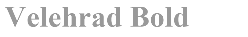 Velehrad Bold