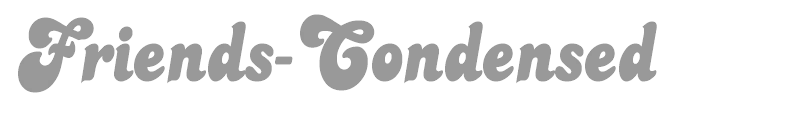 Friends-Condensed