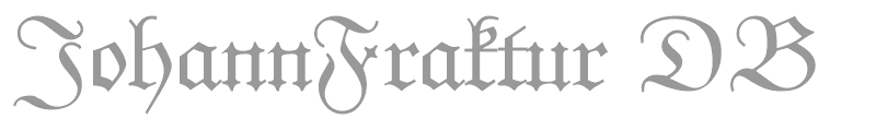 JohannFraktur DB