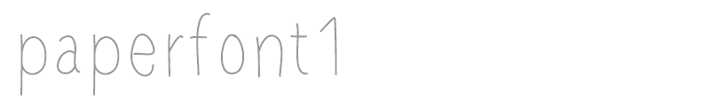 paperfont1