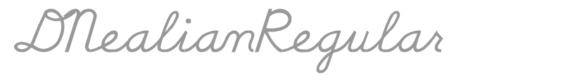 DNealianRegular