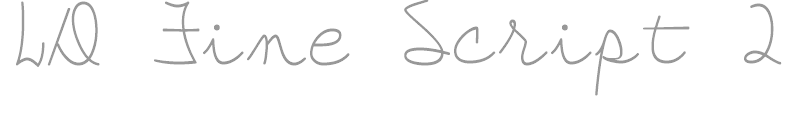 LD Fine Script 2