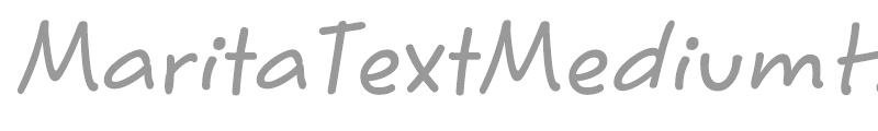 MaritaTextMediumHMK