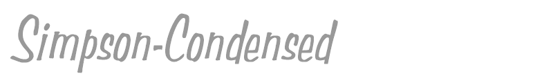 Simpson-Condensed