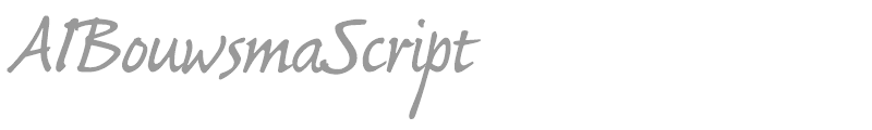 AIBouwsmaScript