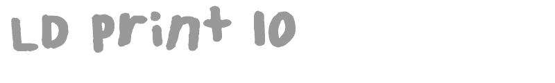 LD Print 10