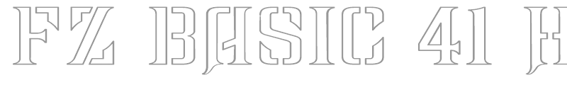 FZ BASIC 41 HOLLOW EX