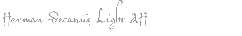 Herman Decanus Light AH