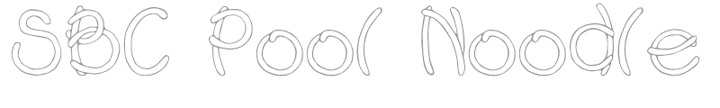 SBC Pool Noodle Outline