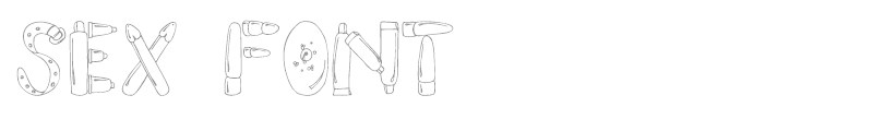 SEX FONT