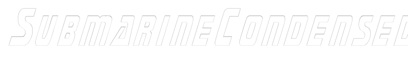 SubmarineCondensedOutline